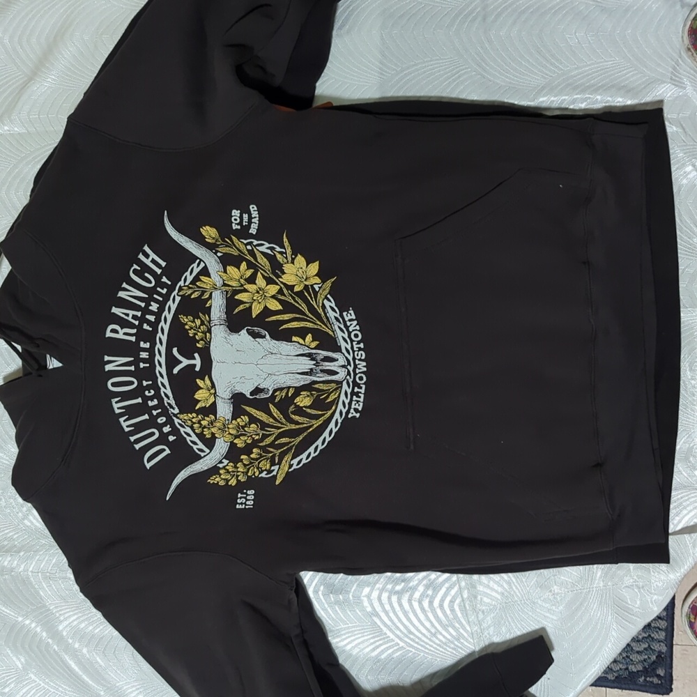 Yellowstone Dark Grey Hoodie